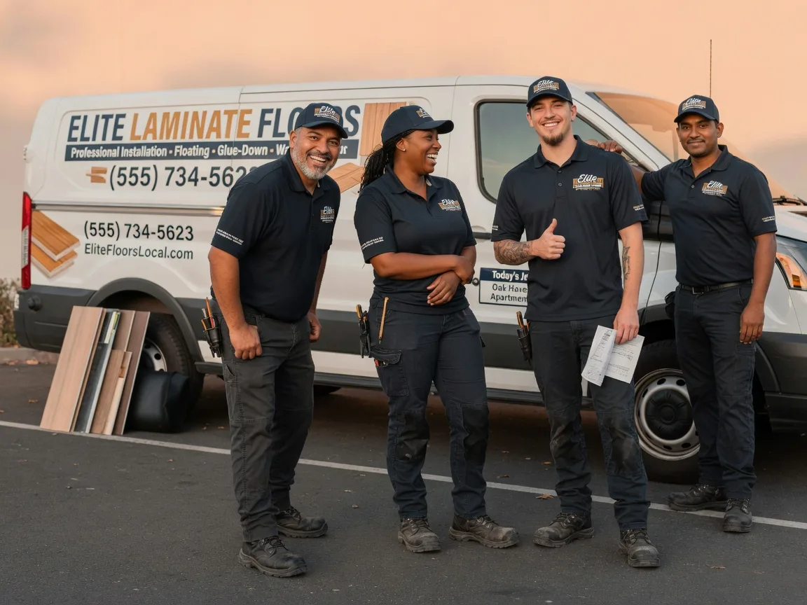 Laminate flooring installation company in Achille, OK